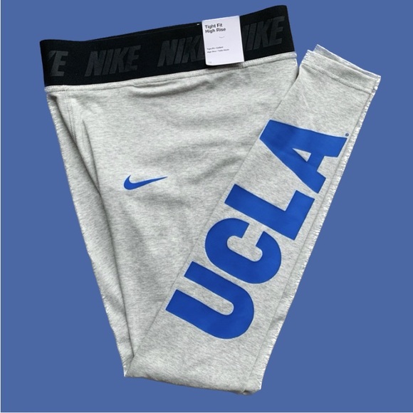 UCLA Bruins Nike High-Waisted Tri-Blend Leggings - Picture 1 of 5
